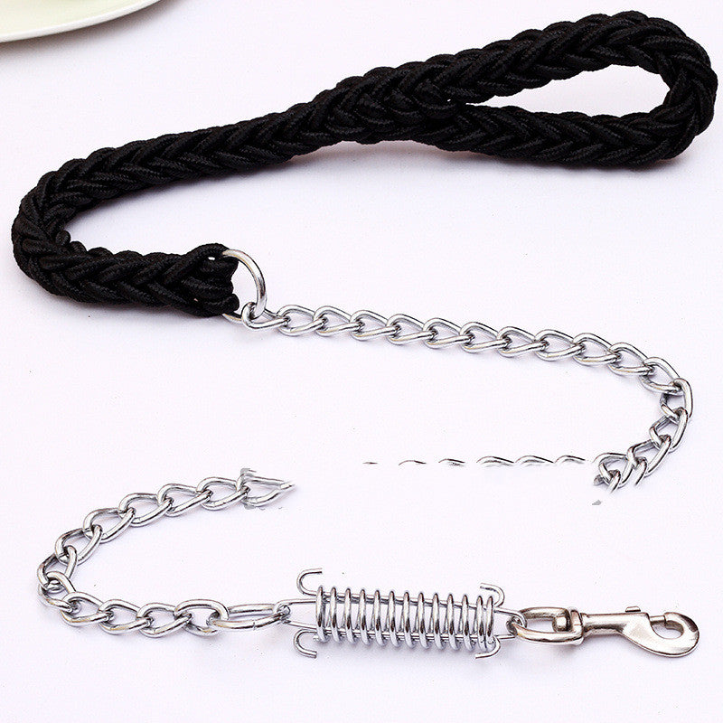 Hand-Woven Dog Leash for Stylish Walks