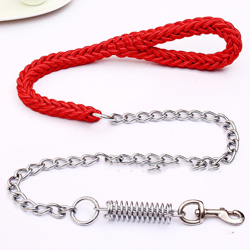 Hand-Woven Dog Leash for Stylish Walks