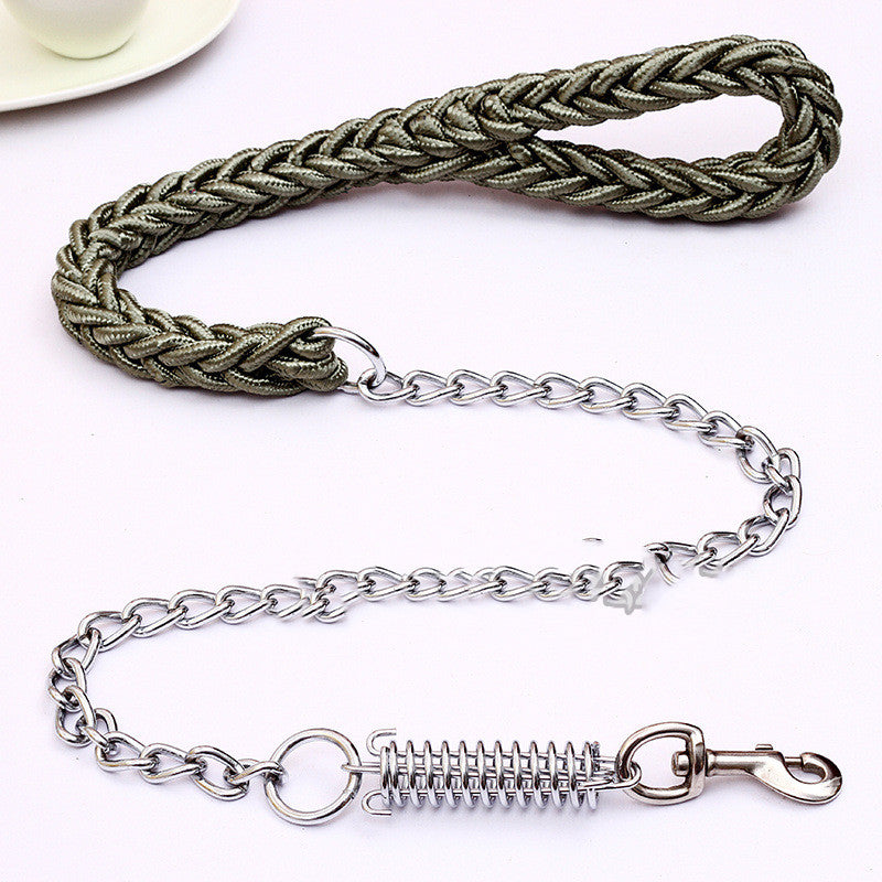 Hand-Woven Dog Leash for Stylish Walks